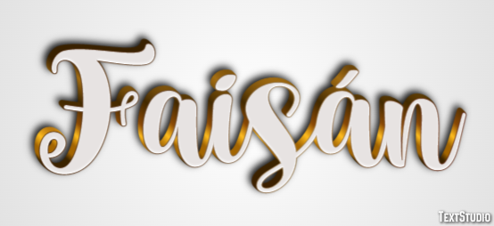 Faisán Efecto de texto