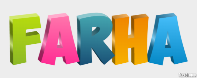 Farha Text Effect