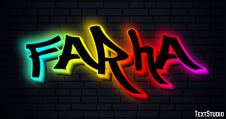Farha Text effect