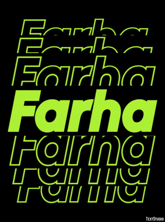 Farha Text Effect