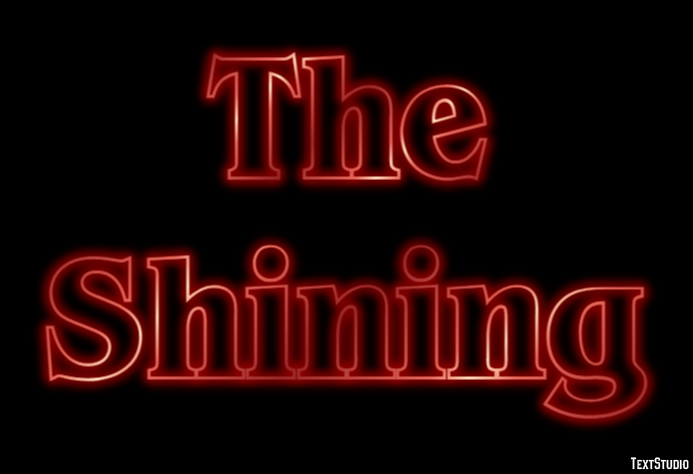 The Shining Text Effect