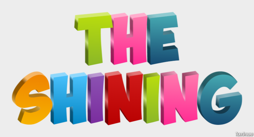 The Shining Text Effect