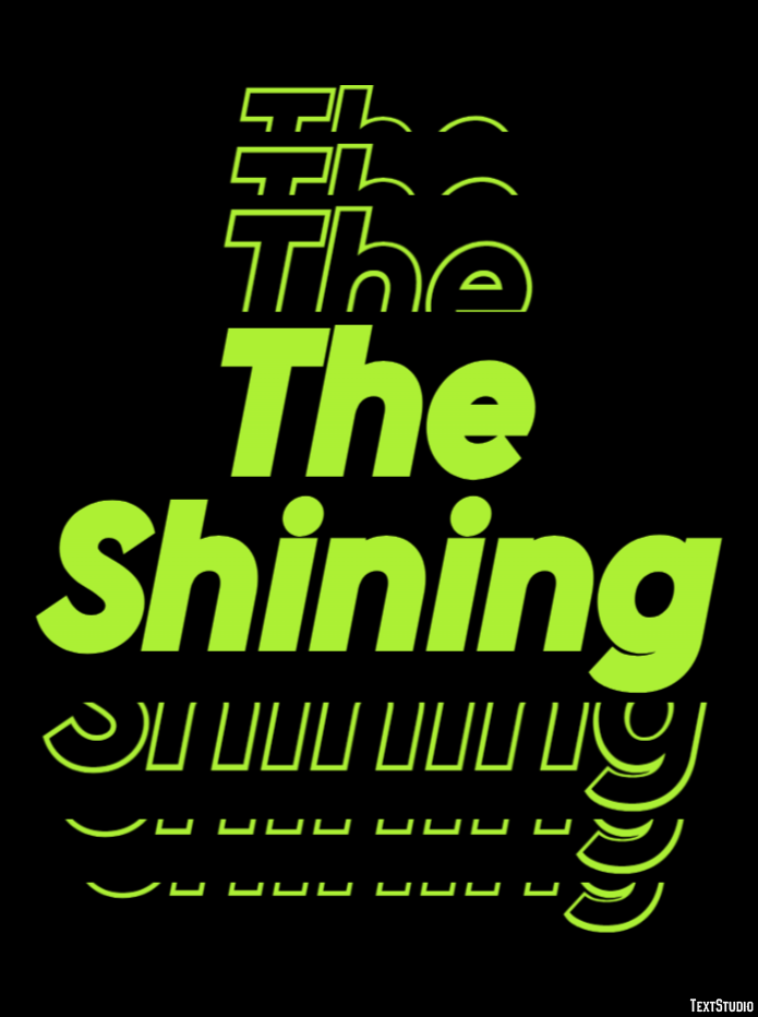 The Shining Text Effect