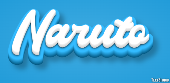 Naruto Text Effect