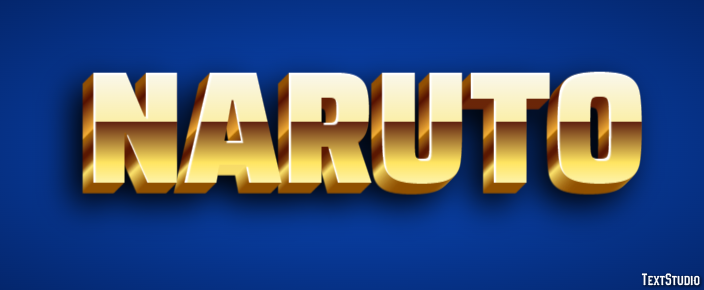 Naruto Text Effect
