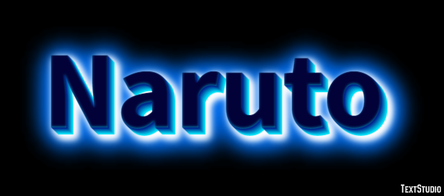 Naruto Text Effect