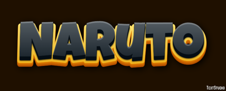 Naruto Text Effect