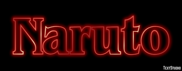 Naruto Text Effect