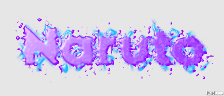 Naruto Text Effect