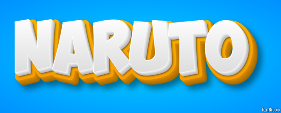 Naruto Text Effect