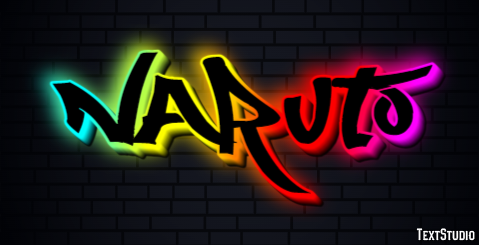 Naruto Text Effect