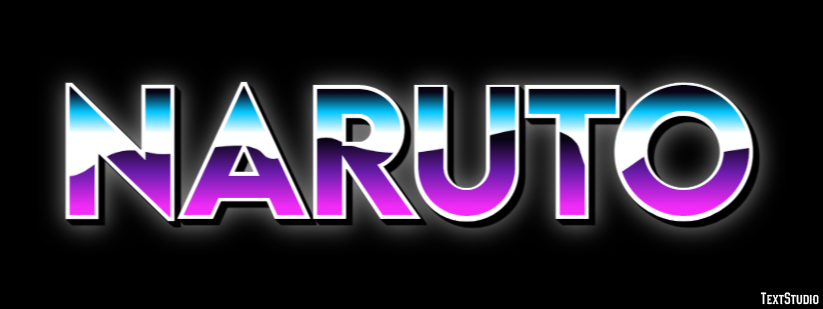 Naruto Text effect