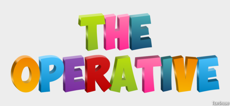 The Operative Effetto testo