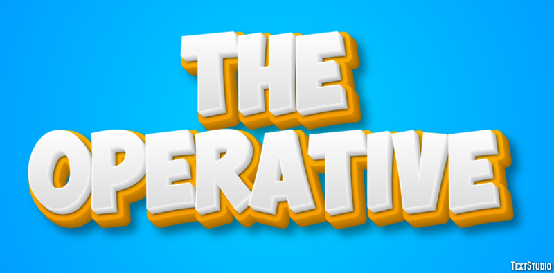 The Operative Effetto testo