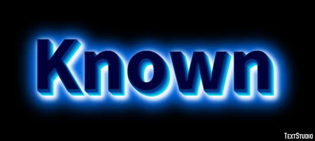 Known Text Effect