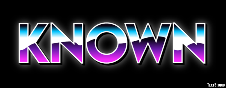 Known テキスト効果