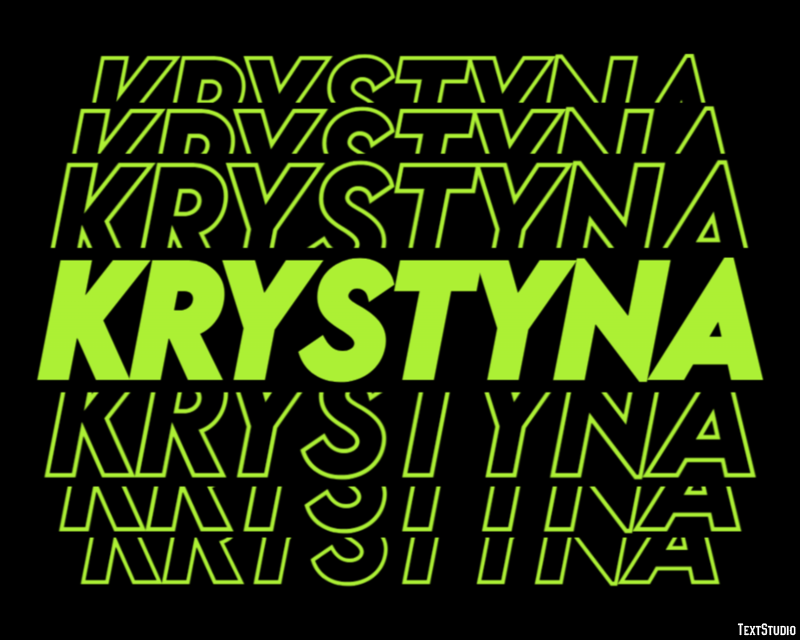 Krystyna Efekt tekstowy