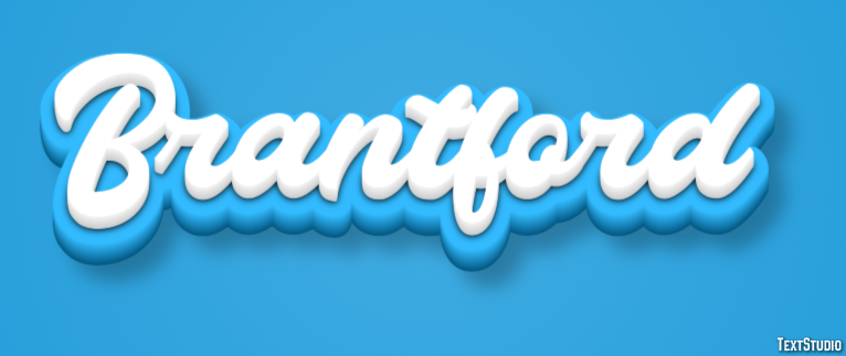 Brantford Effetto testo
