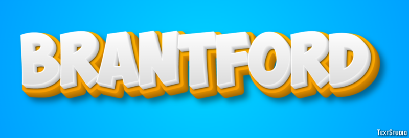 Brantford Effetto testo