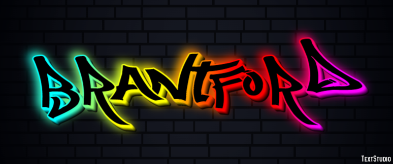 Brantford Effetto testo