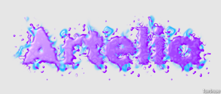Artelia Text effect