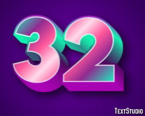 32 Text Effect