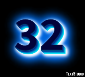 32 Efeito de texto