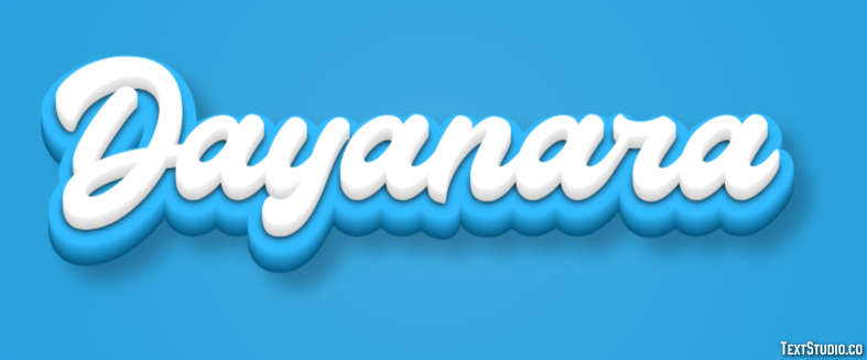 Dayanara Efecto de texto