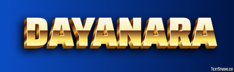 Dayanara Efecto de texto