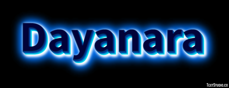 Dayanara Efecto de Texto
