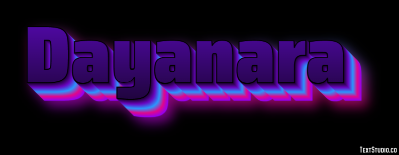 Dayanara Efecto de texto