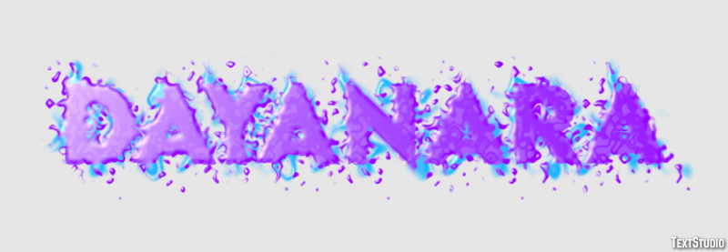 Dayanara Efecto de Texto