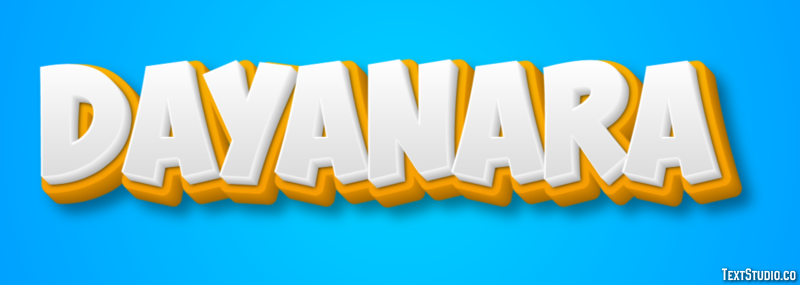 Dayanara Effetto testo