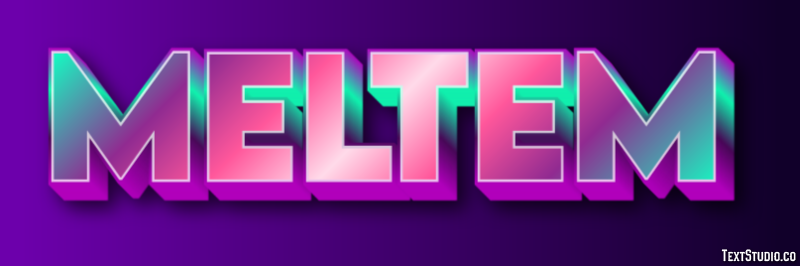 Meltem Efeito de texto