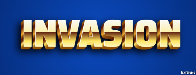 Invasion Effet de Texte