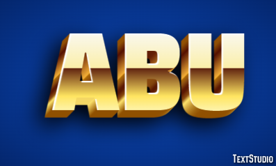 Abu Text Effect