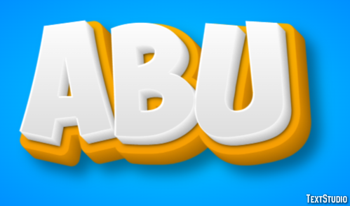 Abu Text Effect