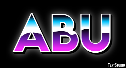 Abu Эффект текста