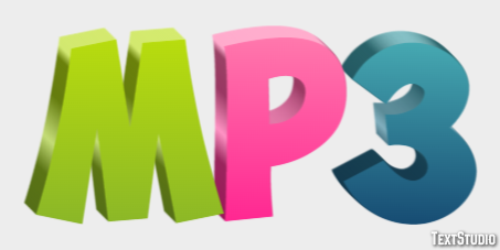 MP3 Эффект текста