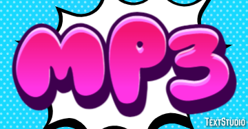 MP3 Эффект текста