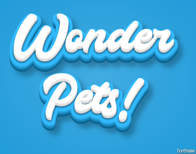 Wonder Pets! Text Effect