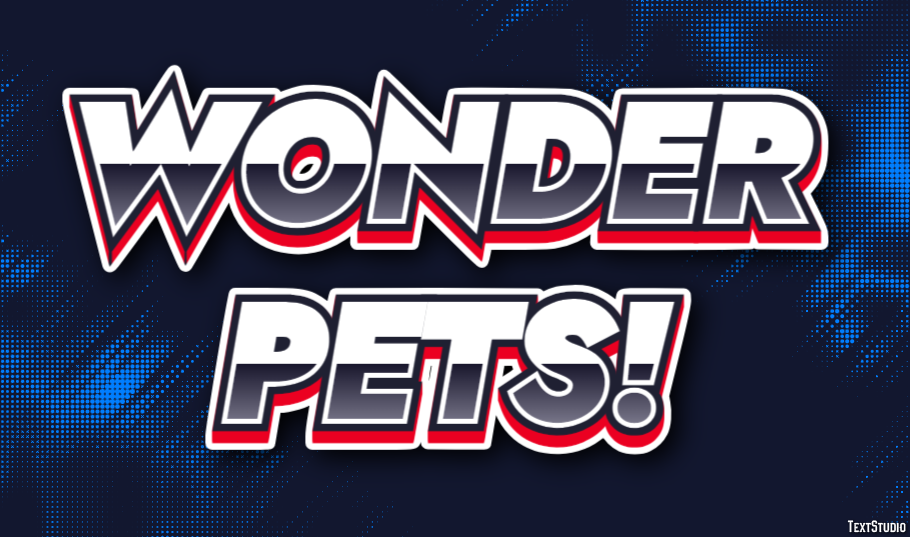 Wonder Pets! Effet de Texte