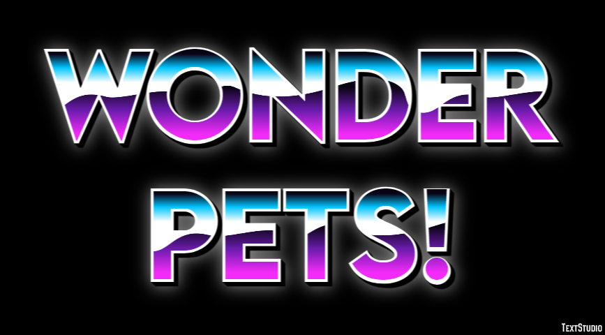 Wonder Pets! Effet de Texte
