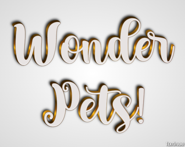 Wonder Pets! Effet de Texte