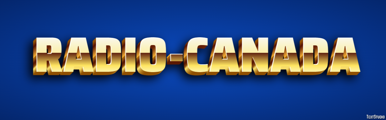 Radio-canada Efecto de Texto