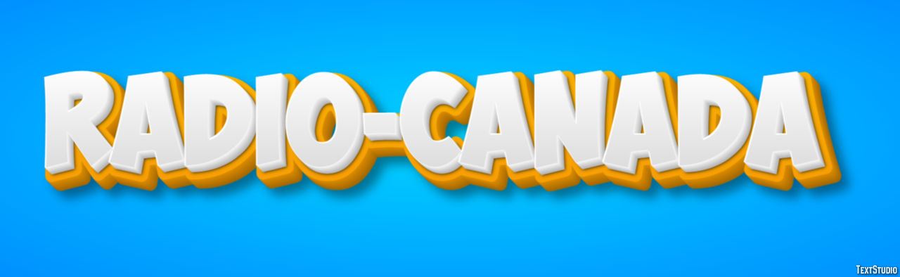 Radio-canada Efeito de texto