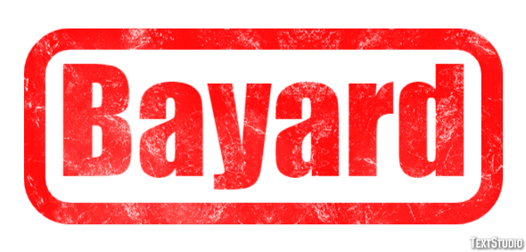 Bayard Texteffekt