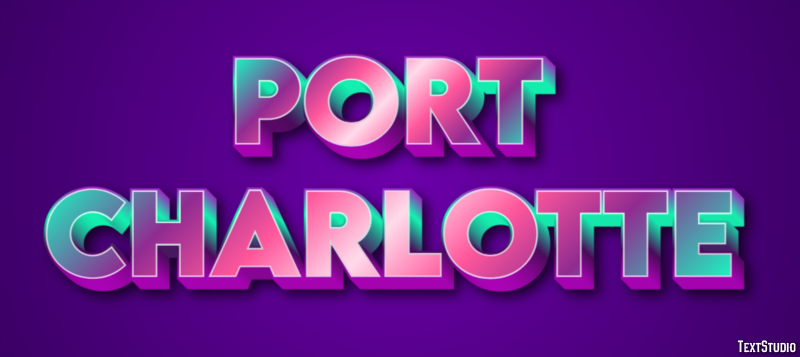 Port Charlotte Effetto testo