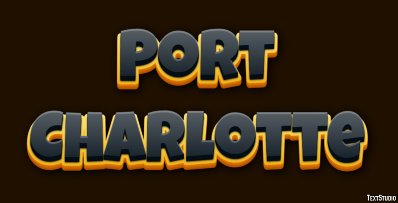 Port Charlotte Effetto testo