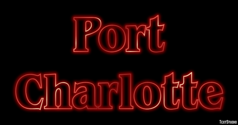 Port Charlotte Effetto testo